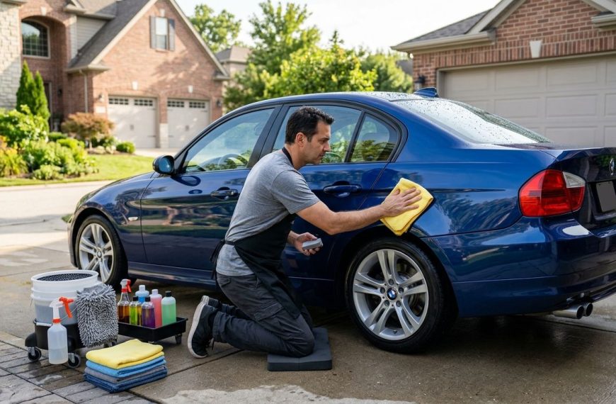 Auto detailing w domu: jak wyczyścić samochód profesjonalnie?