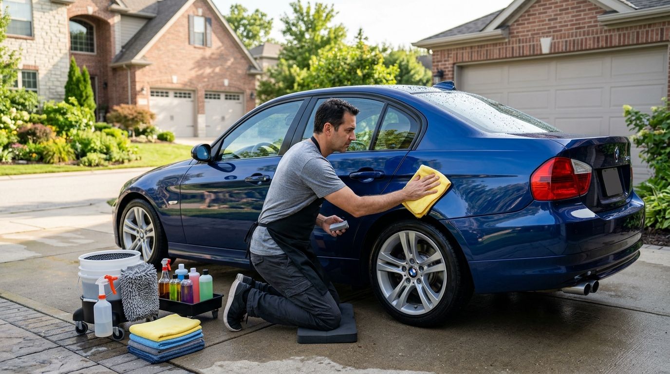 Auto detailing w domu: jak wyczyścić samochód profesjonalnie?