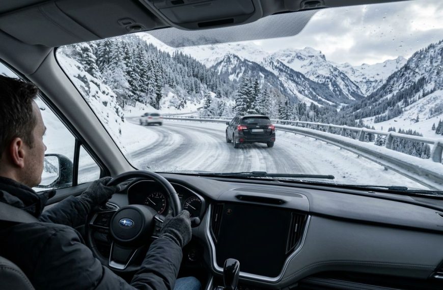 Jazda po oblodzonej drodze: techniki i zasady bezpieczeństwa