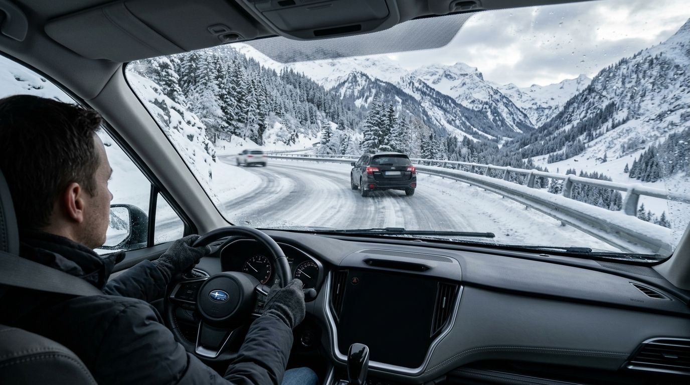 Jazda po oblodzonej drodze: techniki i zasady bezpieczeństwa