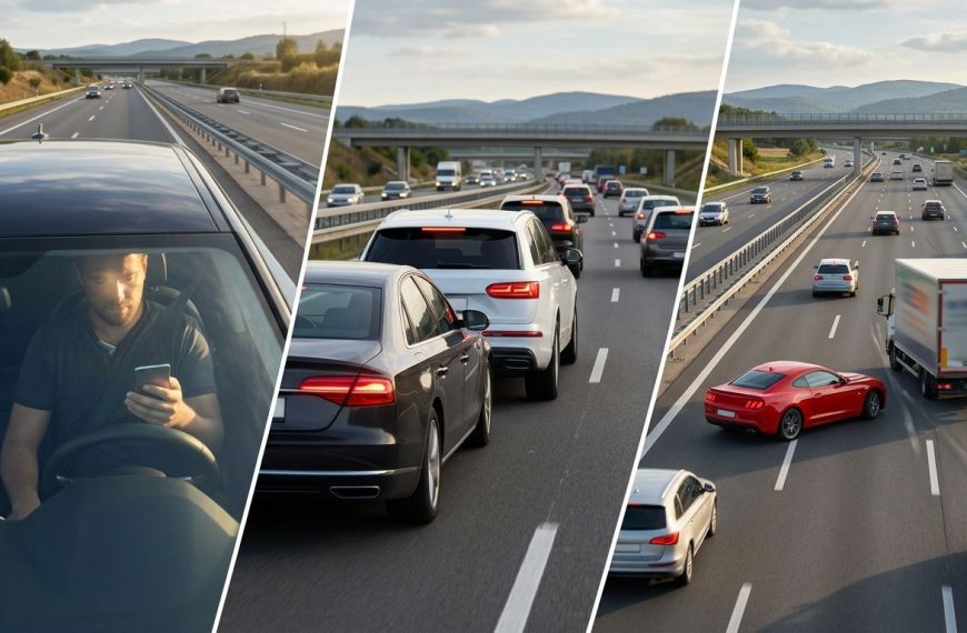 Najczęstsze błędy kierowców na autostradzie i jak unikać?